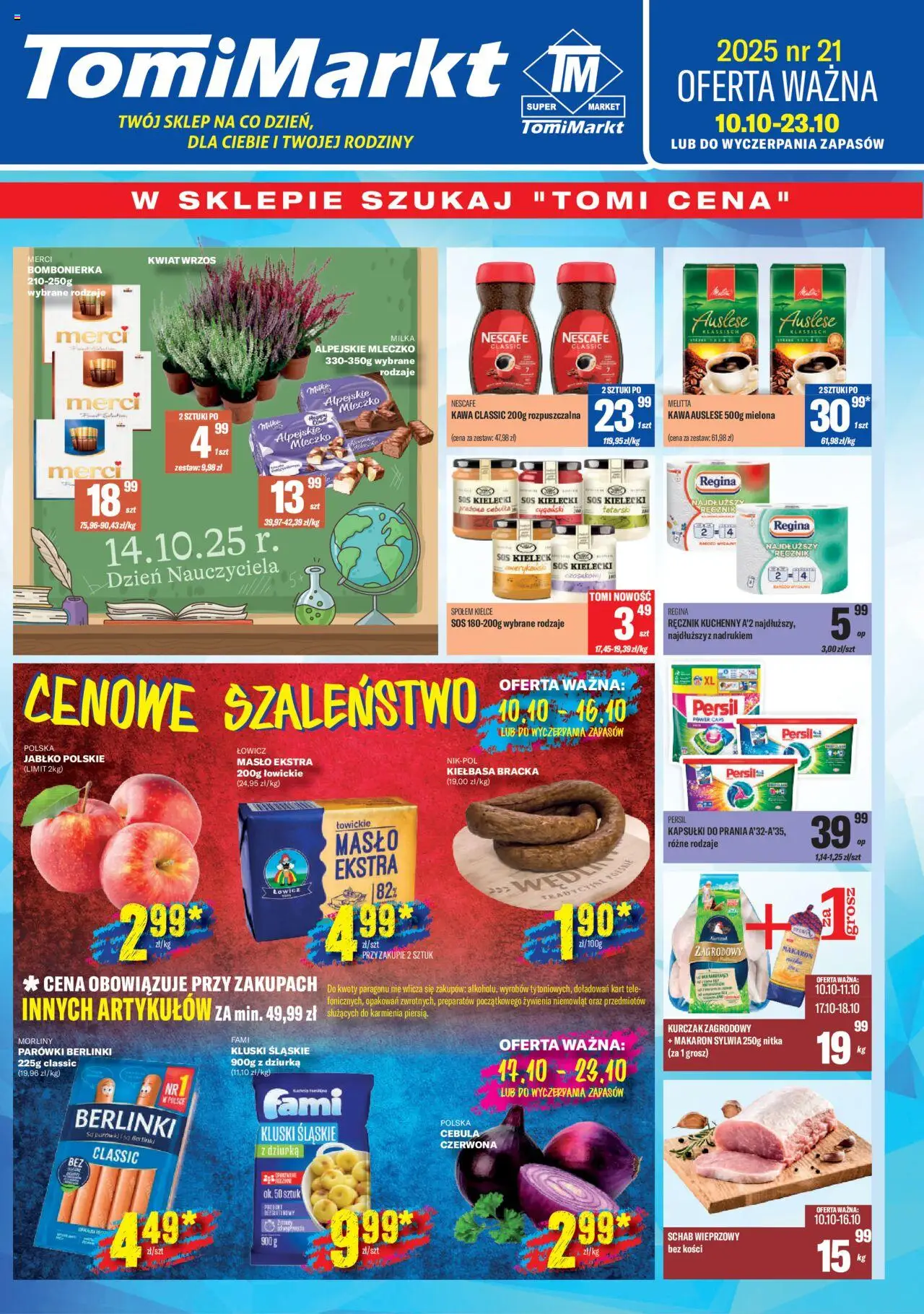 TomiMarkt Gazetka - strona 1- ważny od 10.10.2025