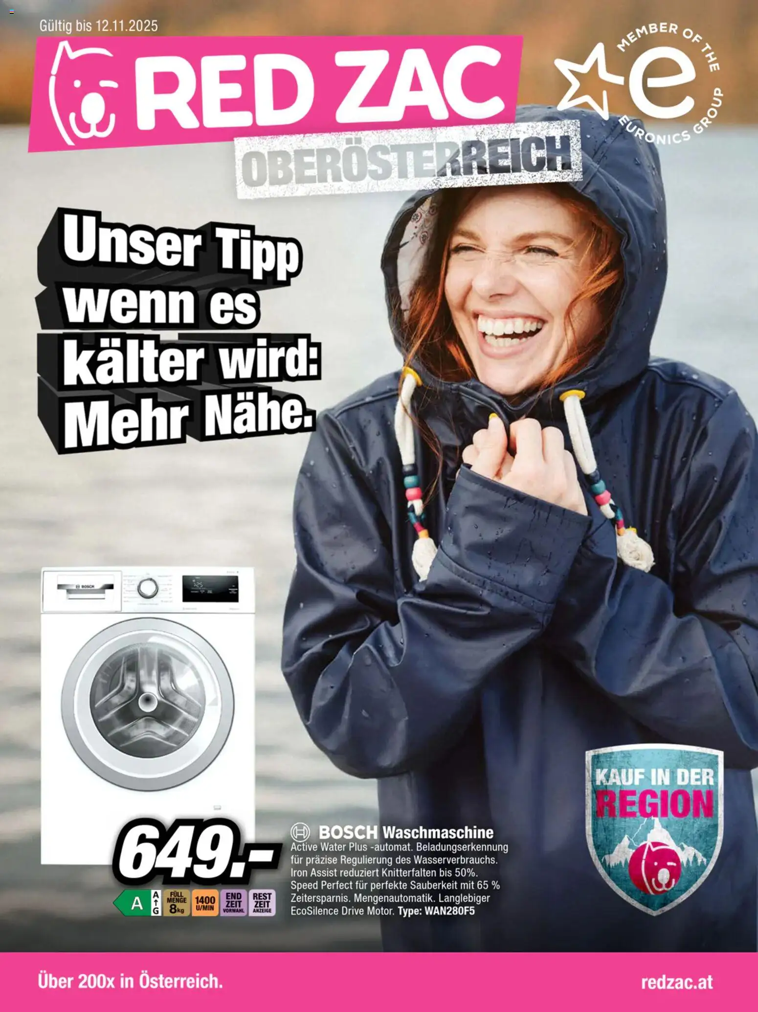 RED ZAC Oberösterreich - Seite 1- gültig ab 27.10.2025