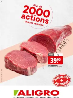 Vorschau Aligro Aktionen Gourmetkunden FR gültig ab 25.08.2025