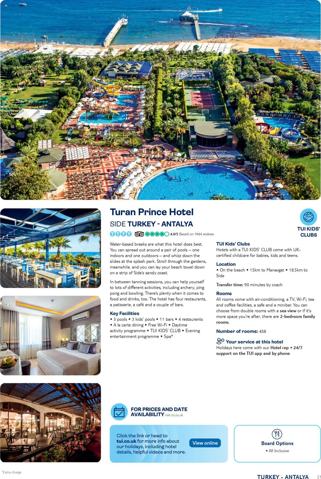 TUI - Best for Families - page 21- valid from 01/05/2025
