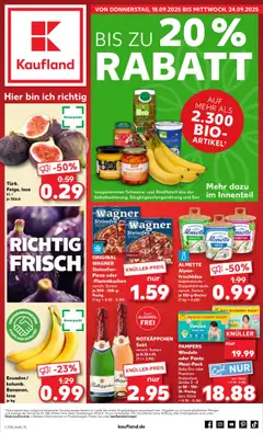 Kaufland DE - DE Folder  geldig vanaf 18-09-2025