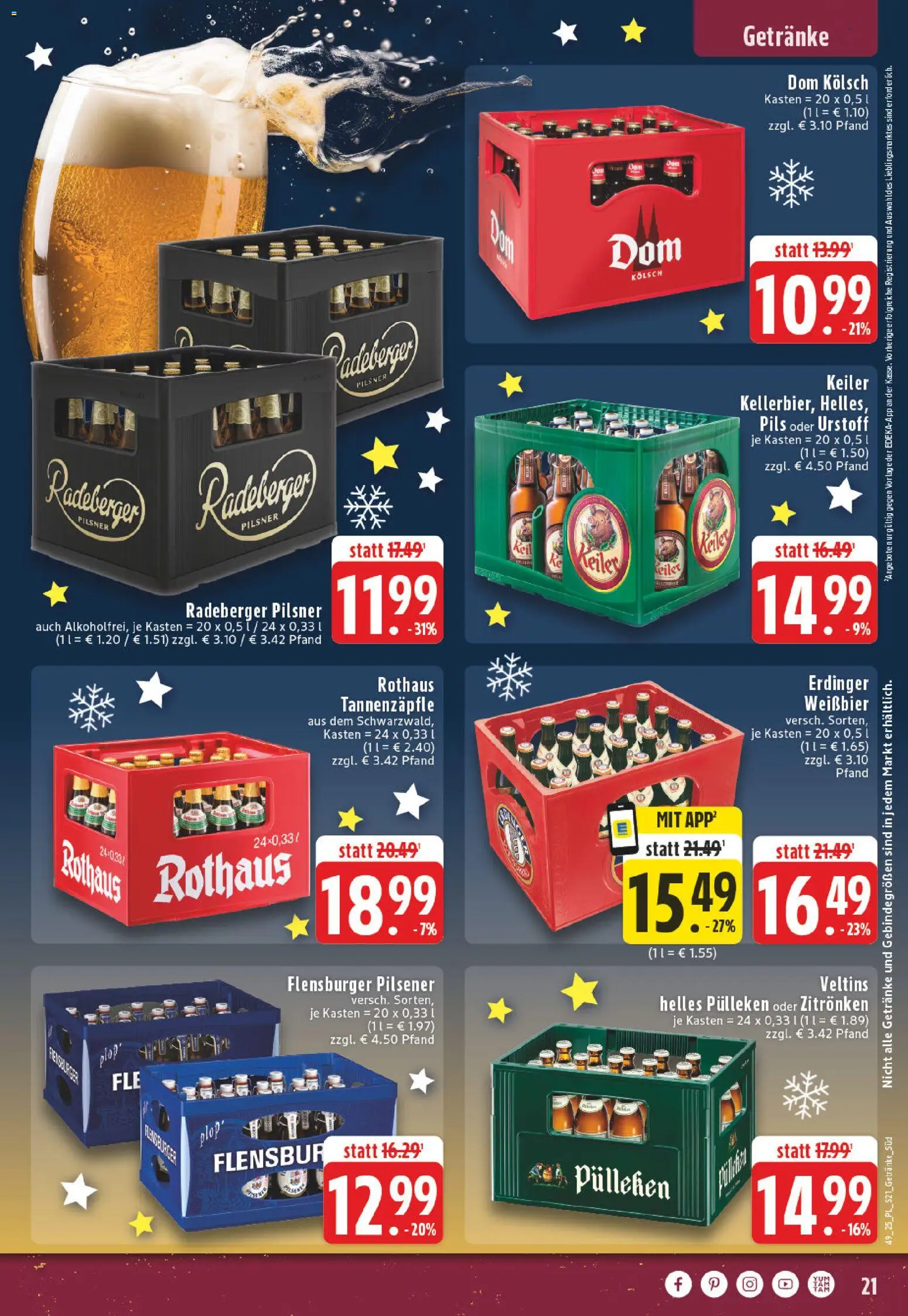 Edeka Prospekt 	 - Seite 21 - gültig ab 01.12.2025