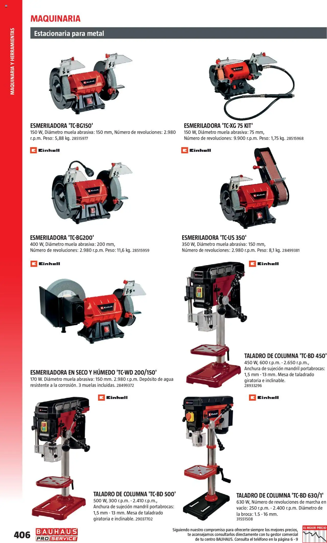 Bauhaus - ProService  - Página de 406 - Válido desde 24/02/2025