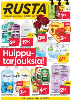Esikatselu Rusta tarjoukset voimassa alkaen 09/02/2026