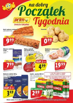 Podgląd Prim Market Gazetka - Na dobry początek tygodnia ważny od 03.11.2025