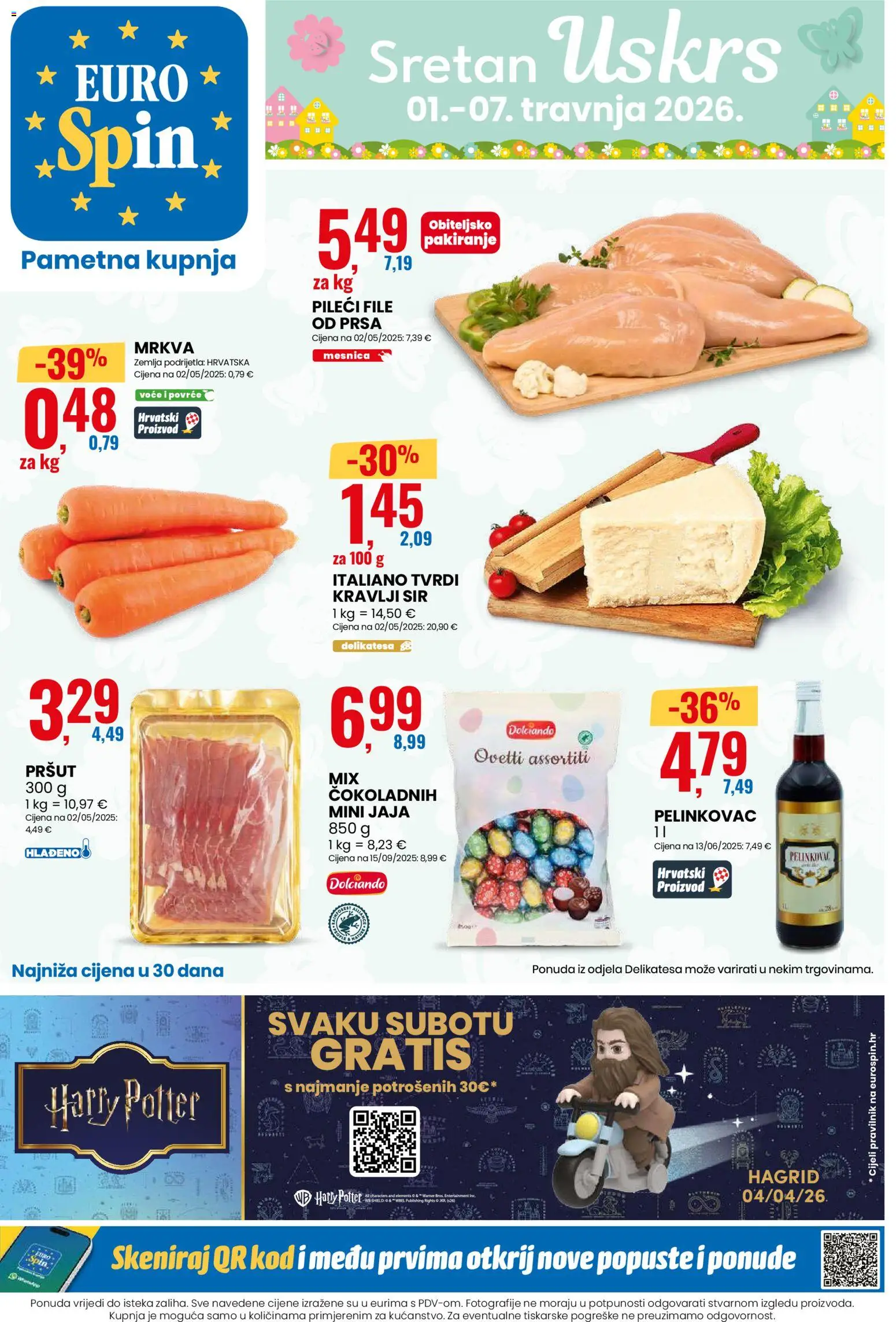 Katalog Eurospin - stranica 1- važeći od 01.04.2026