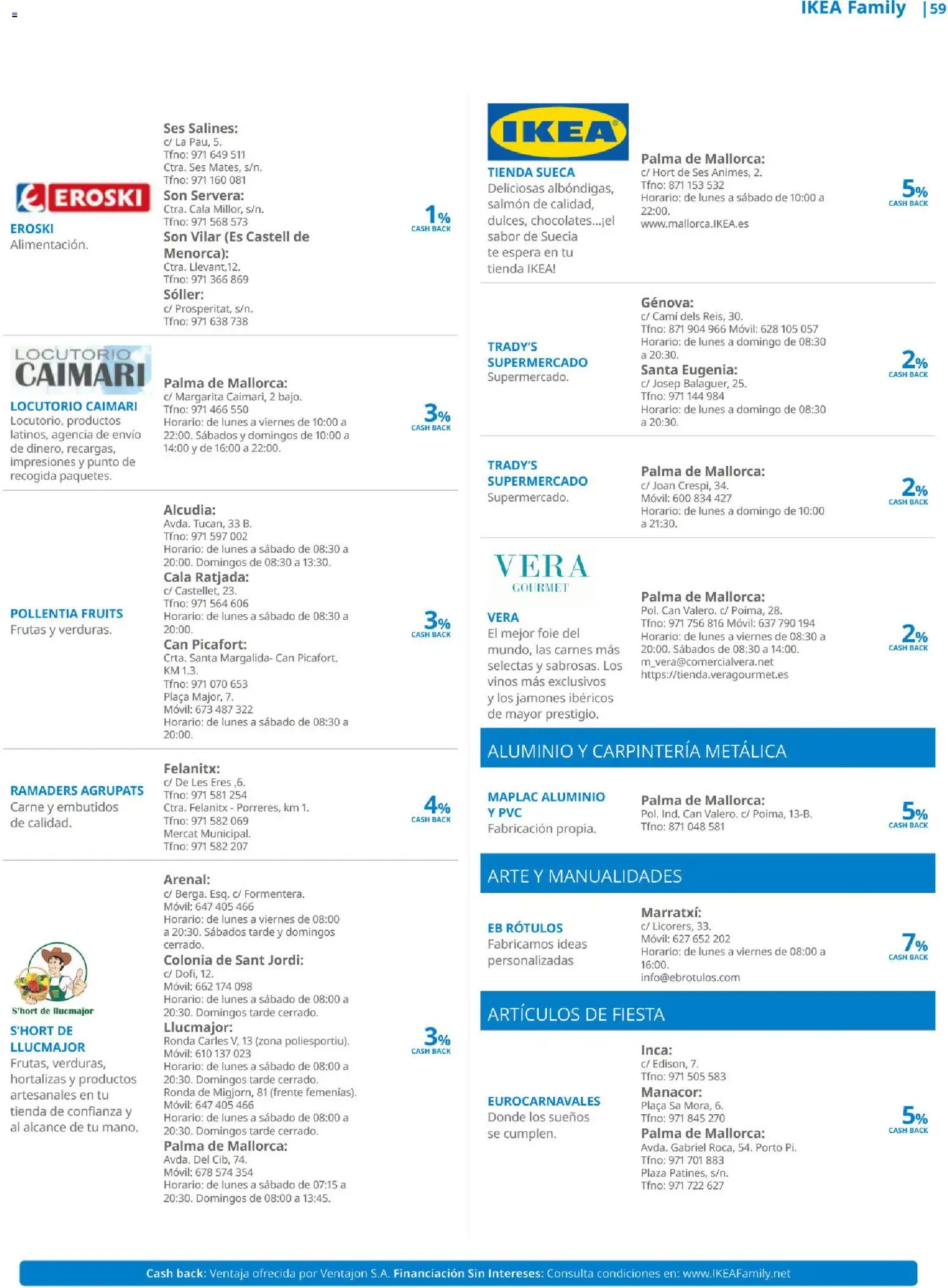 Catálogo IKEA Family Mallorca - Página de 59 - Válido desde 01/01/2026
