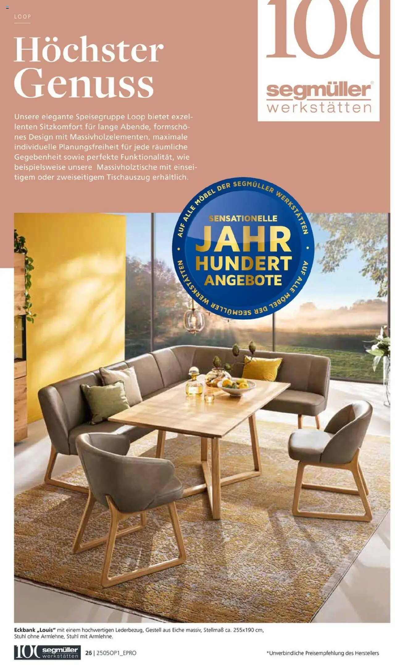 Segmüller Jahrhundert Angebote - Seite 26 - gültig ab 01.09.2025
