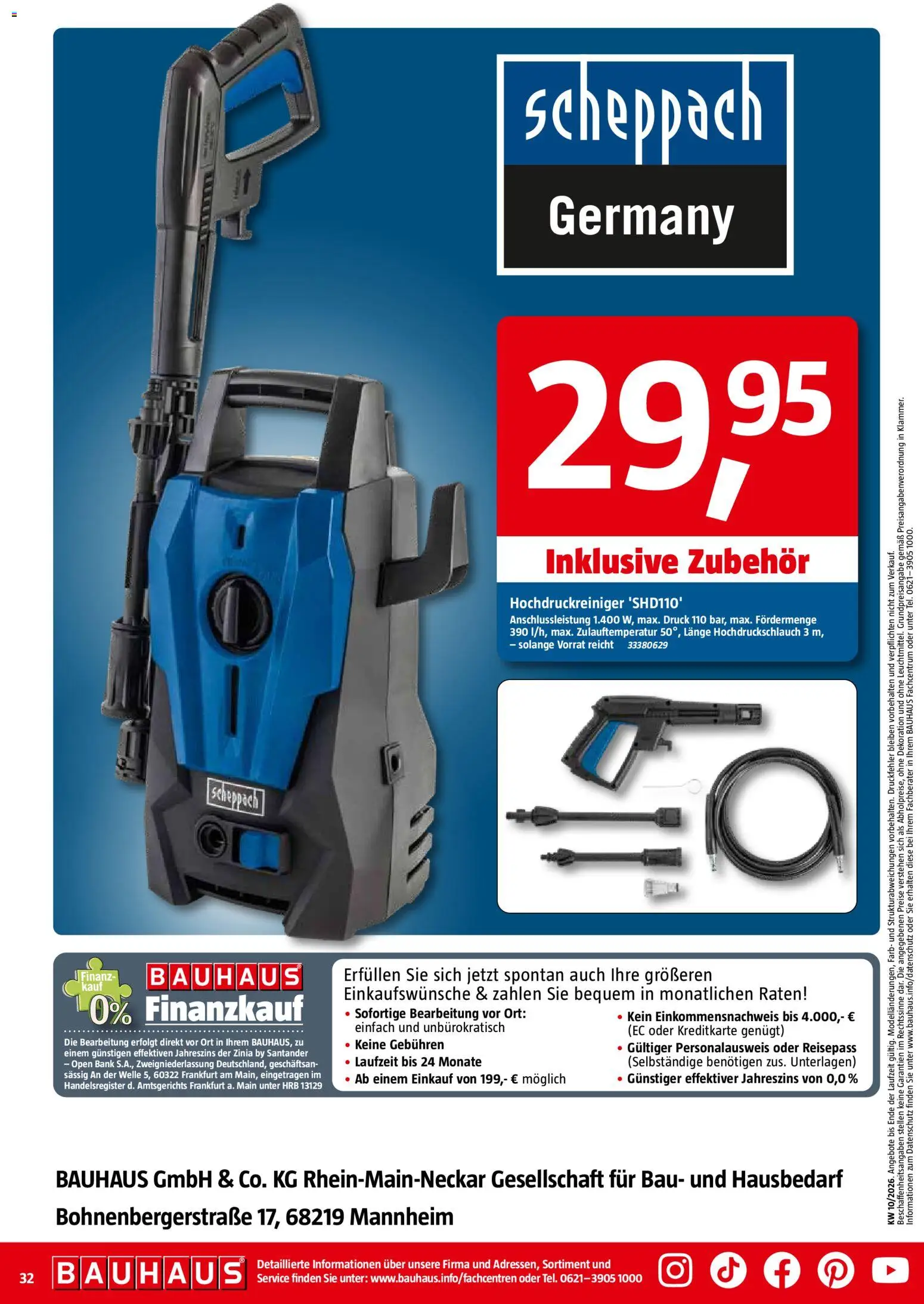 Bauhaus Prospekt 	 - Seite 32 - gültig ab 28.02.2026