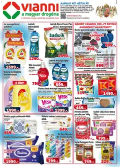 Előnézet Vianni Akciós újság érvényes 2026.01.14.-tól