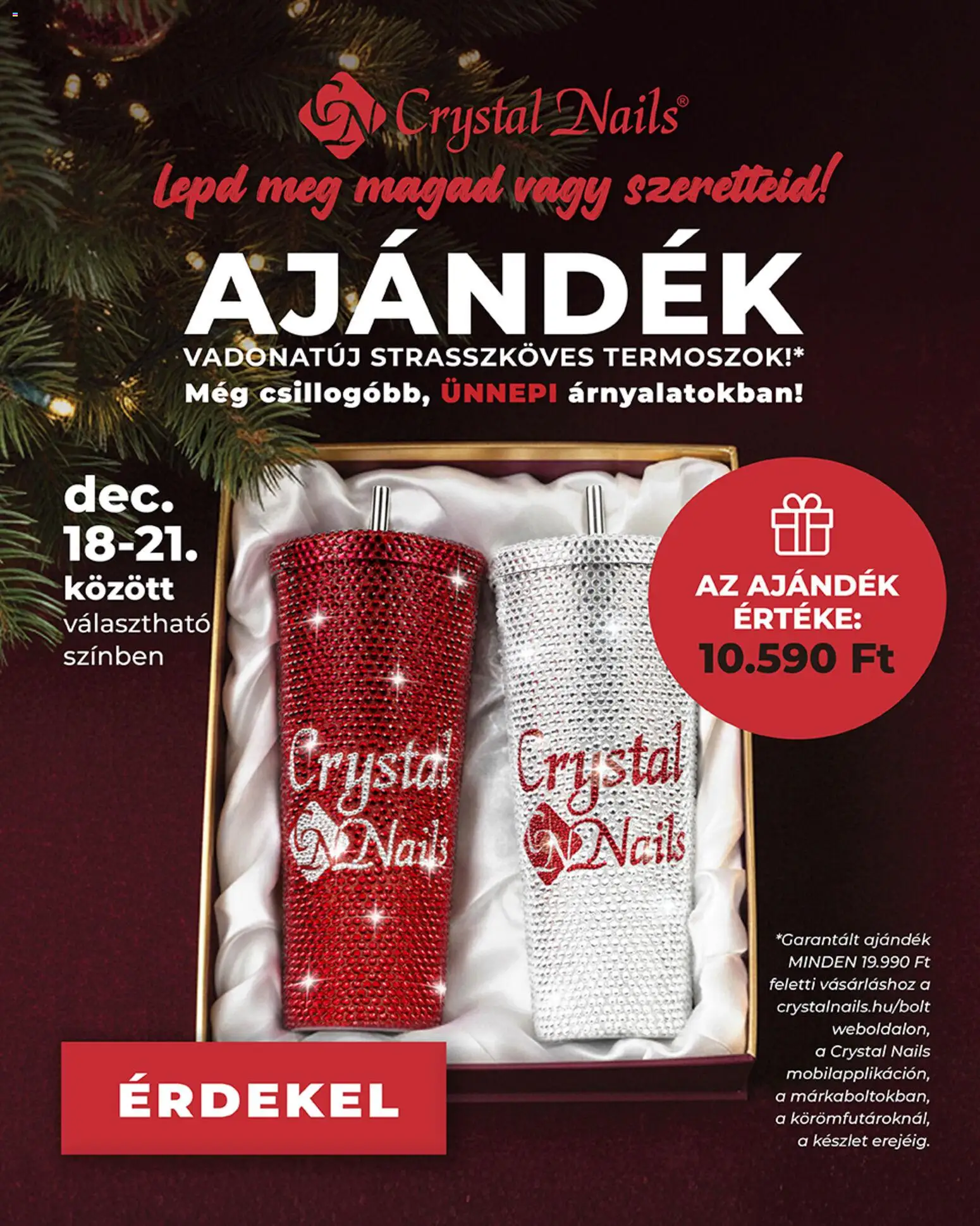 Crystal Nails Műköröm alapanyag akciók - 1oldal - érvényes 2025.12.18.-tól