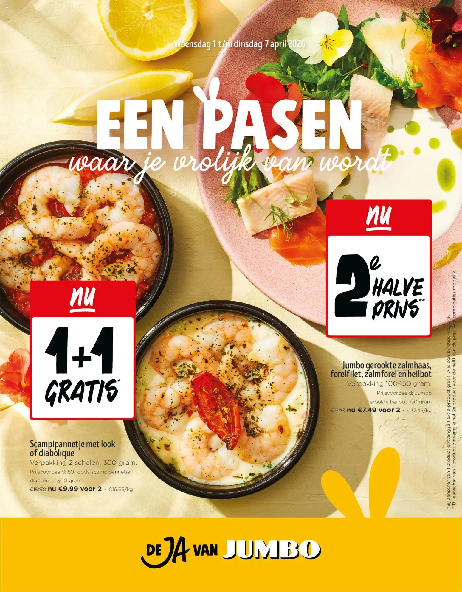 JUMBO folder / publicité - page 1- valid from 01/04/2026