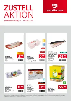 Vorschau Transgourmet Zustellaktion gültig ab 23.02.2026