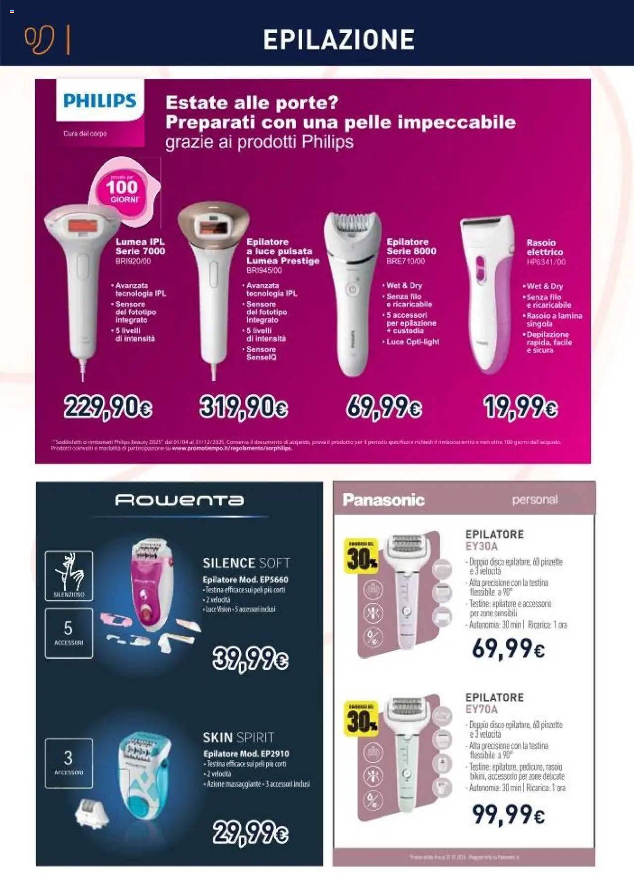Unieuro Cura della Persona catalogo - pagina 6 - valido dal 11/07/2025
