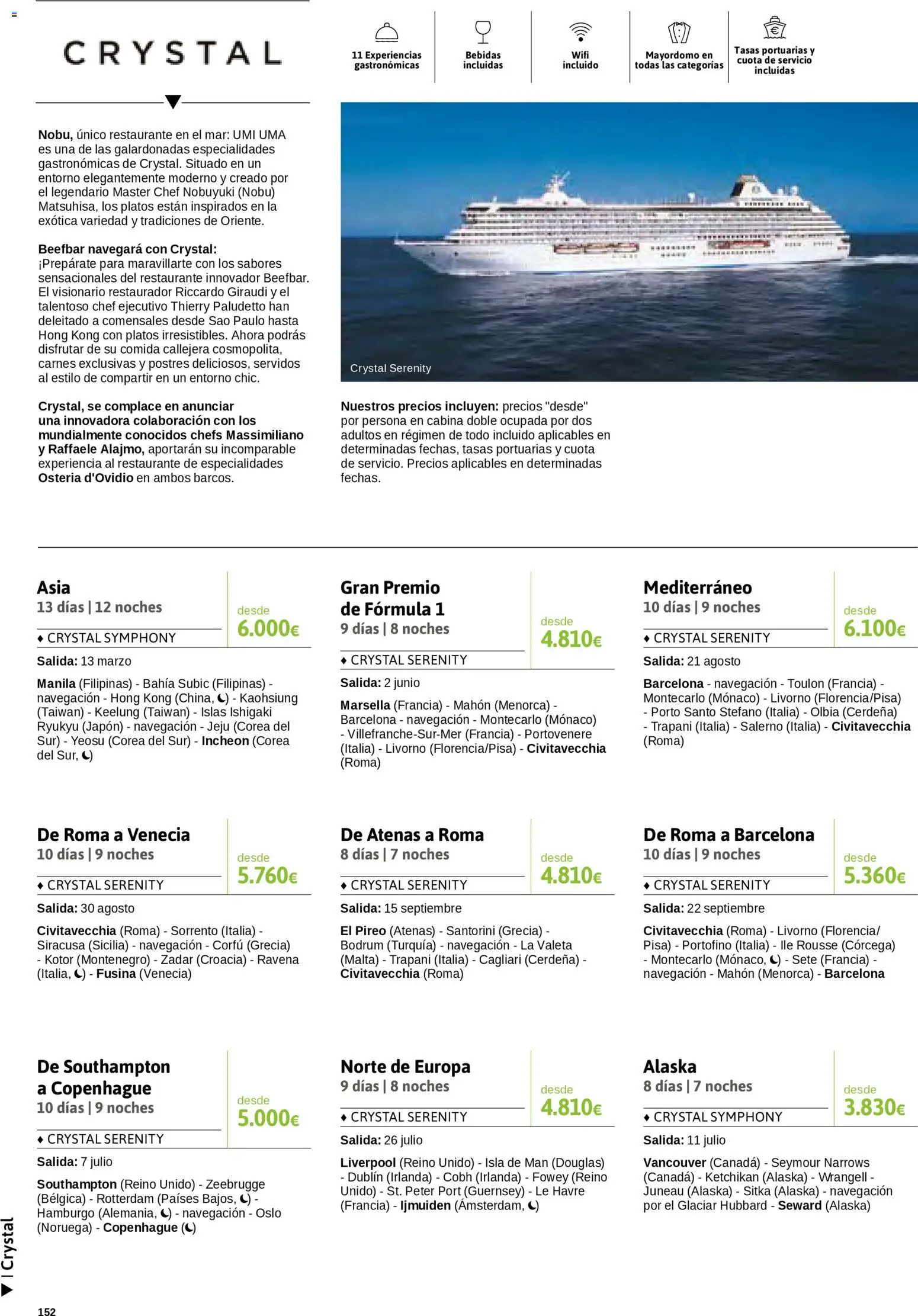 Viajes El Corte Inglés Cruceros marítimos - Página de 153 - Válido desde 01/01/2026