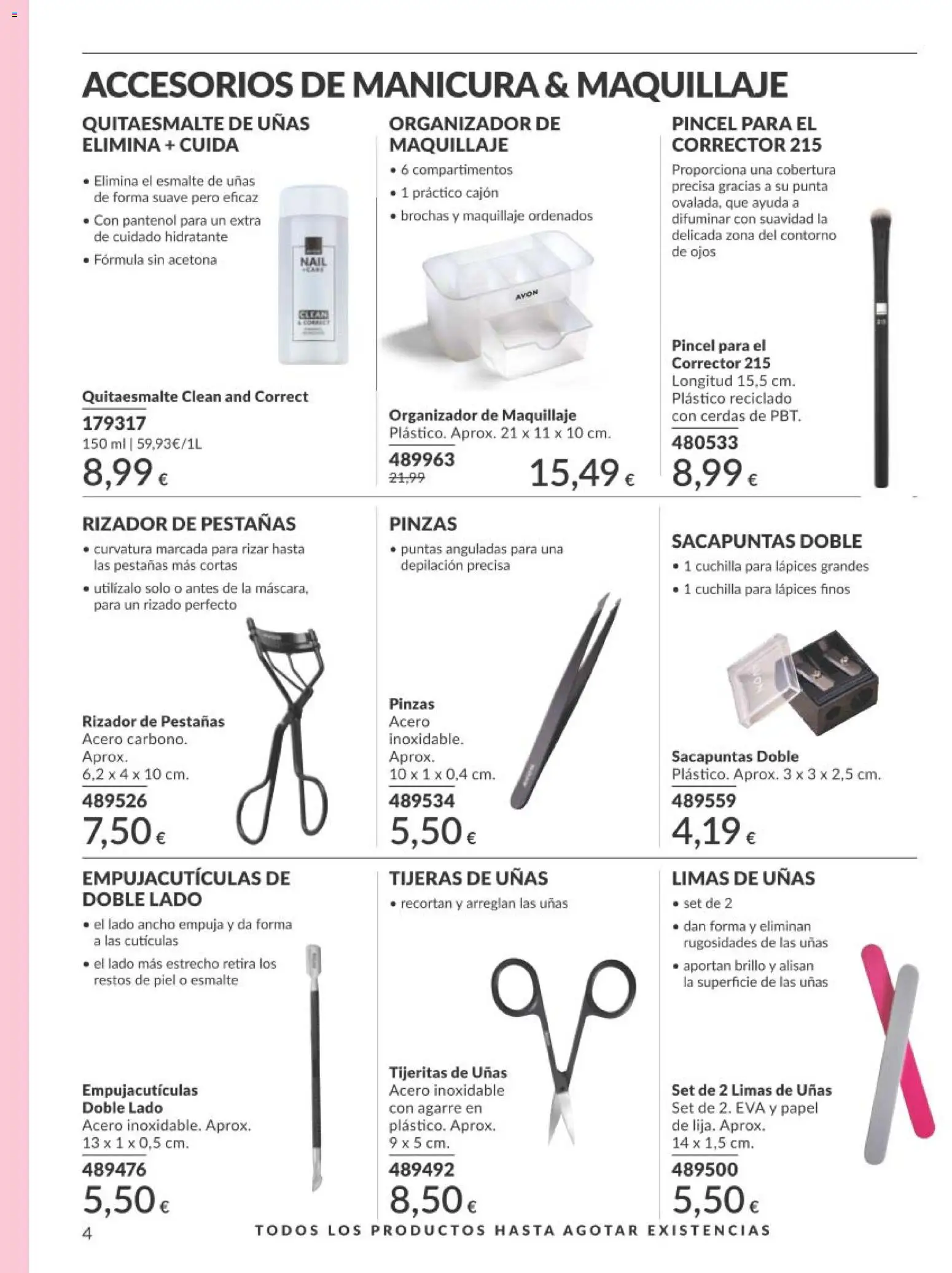Catálogo AVON campaña 4 - Página de 183 - Válido desde 01/04/2026