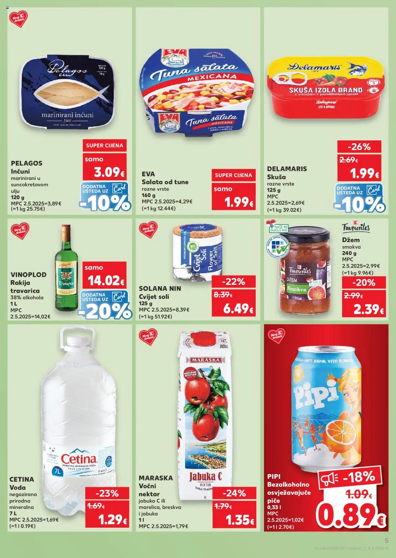 Katalog Kaufland - stranica 5- važeći od 16.07.2025