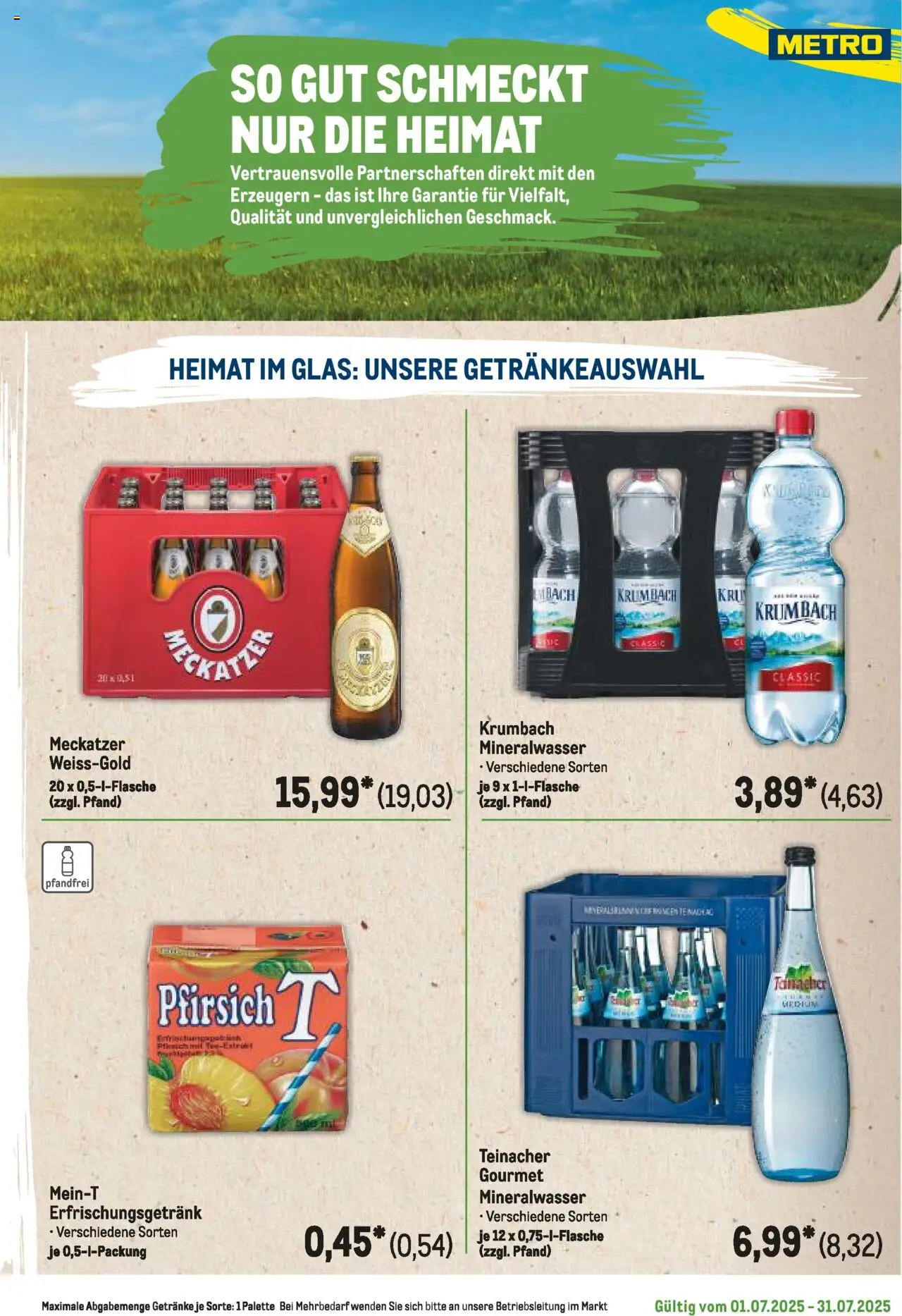 Metro - Regionaler Flyer - Seite 69 - gültig ab 01.07.2025