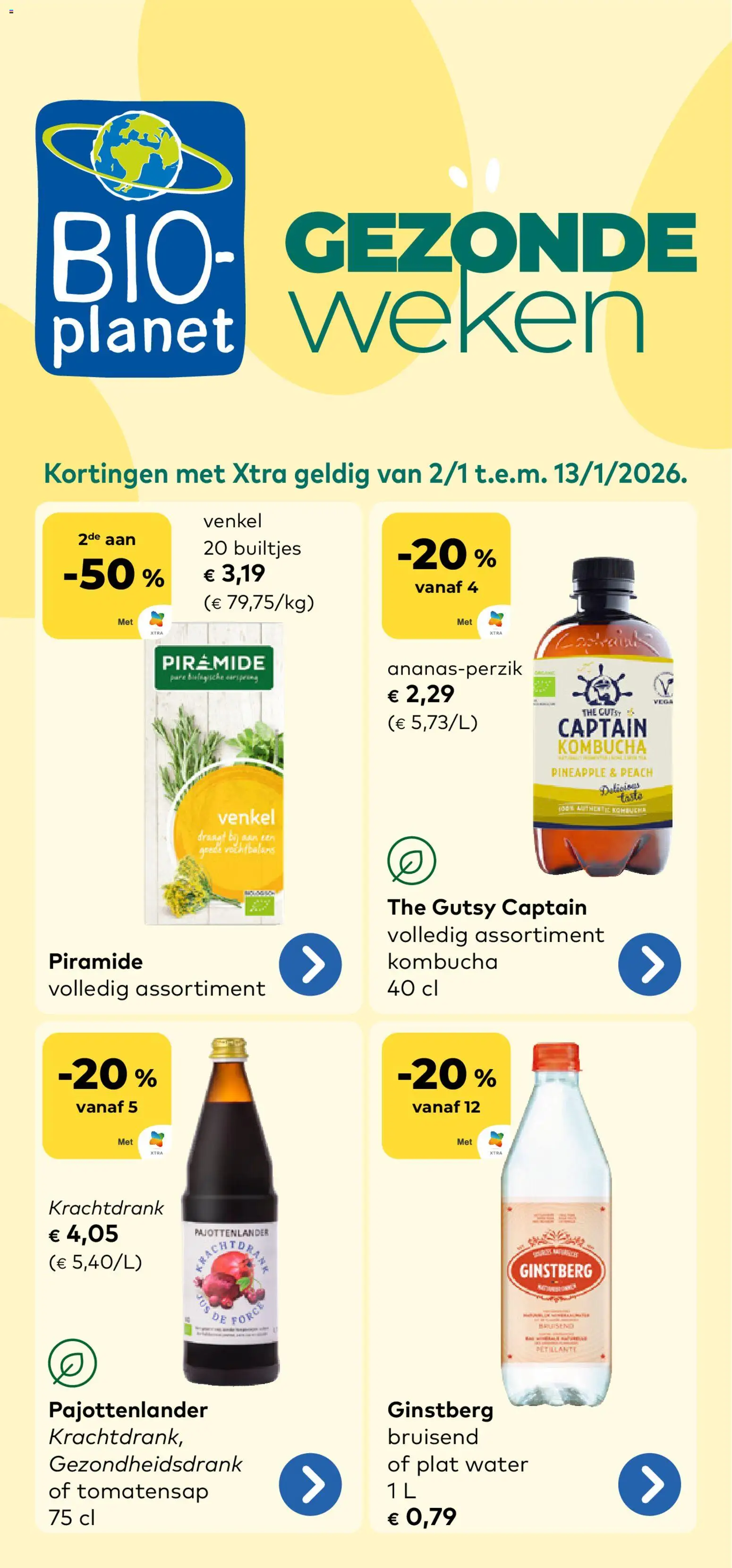 BioPlanet folder - pagina 1- geldig vanaf 02/01/2026