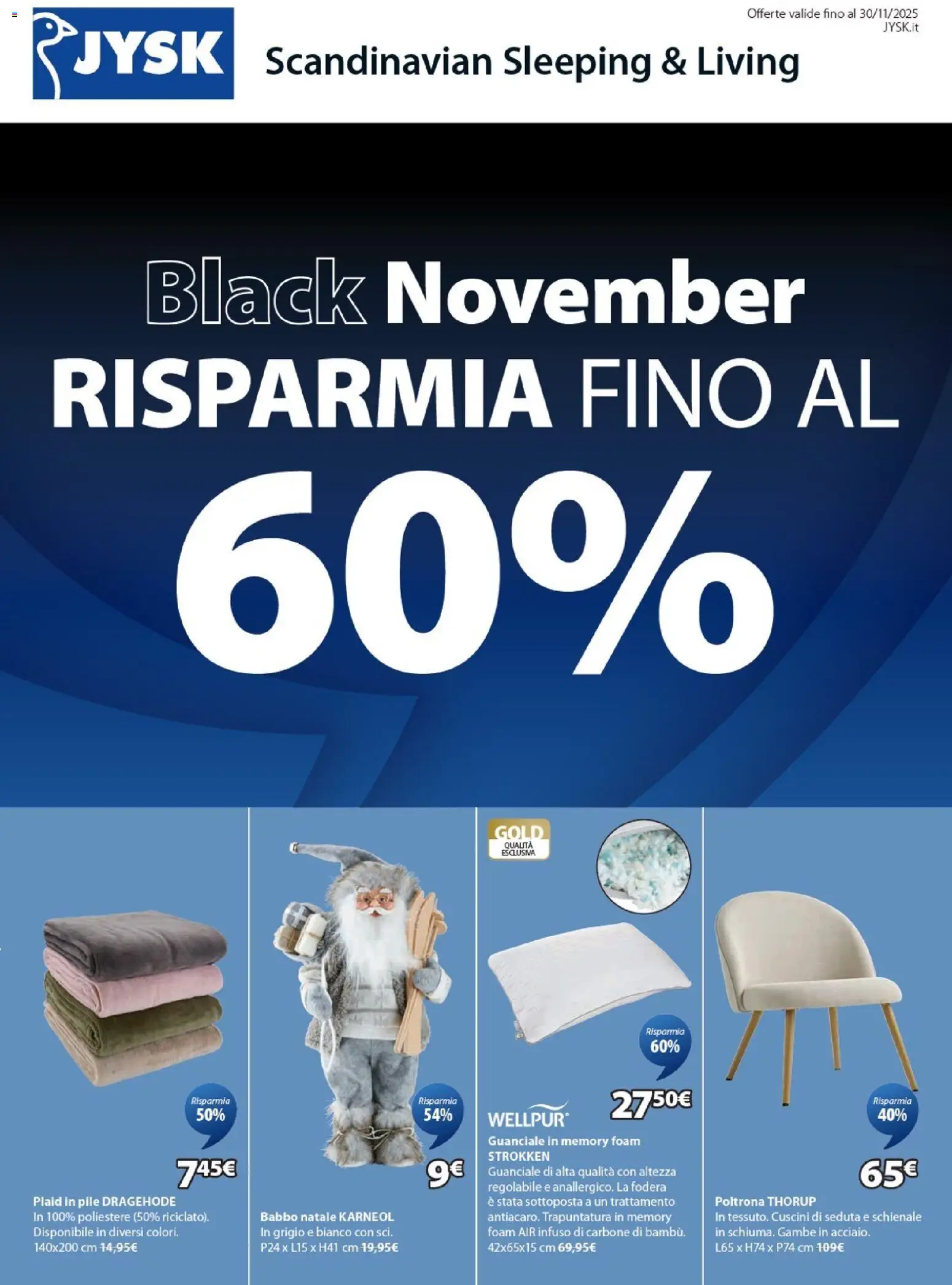 JYSK - Black Friday - pagina 1 - valido dal 01/11/2025