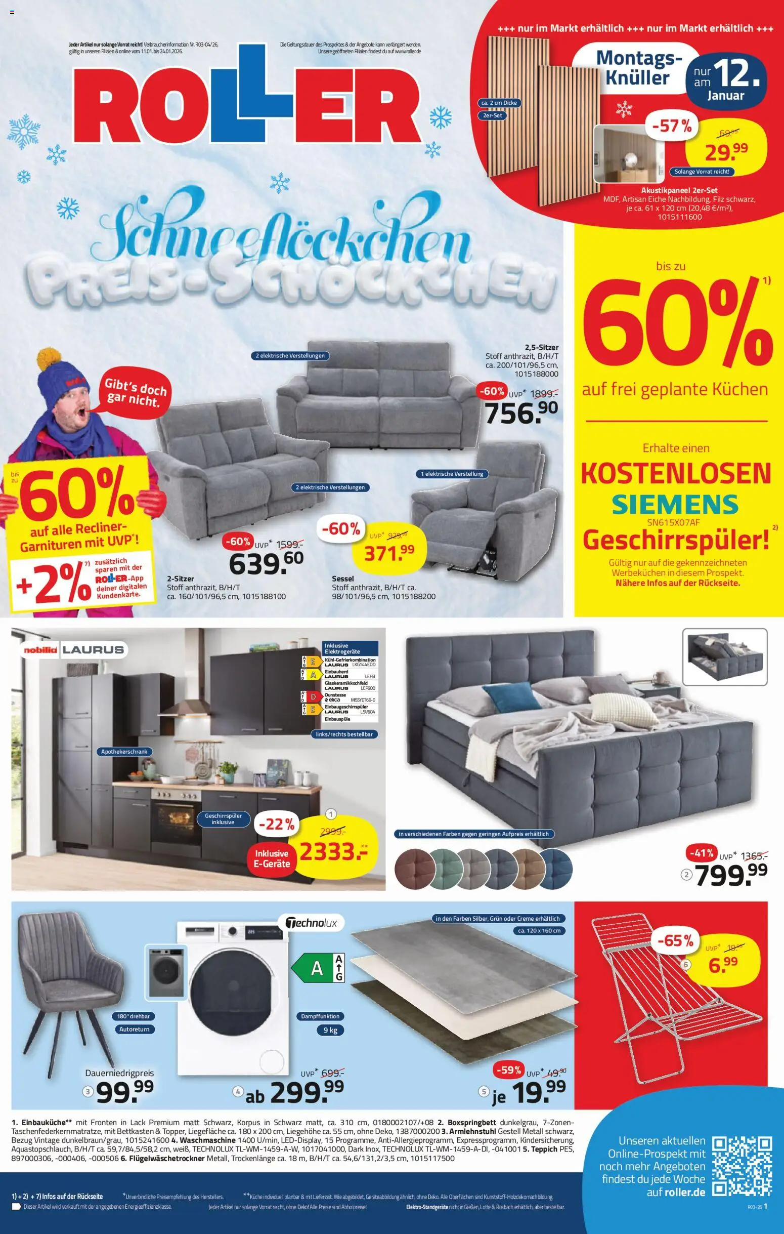 Roller Prospekt 	 - Seite 1 - gültig ab 11.01.2026