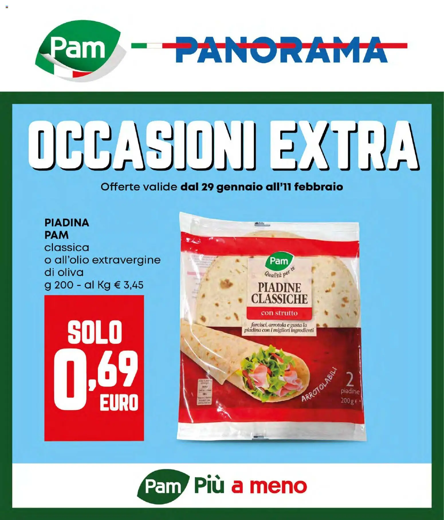 Panorama Occasioni Extra catalogo - pagina 1 - valido dal 29/01/2026