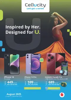 Preview Cellucity Business Specials valid from 08/08/2025