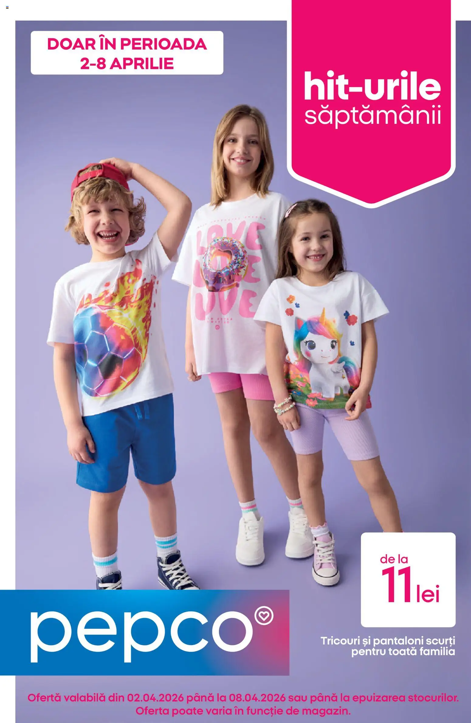 Pepco Catalog - pagina 1- valabil de la 02.04.2026