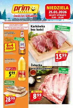 Podgląd Prim Market Gazetka ważny od 22.01.2026