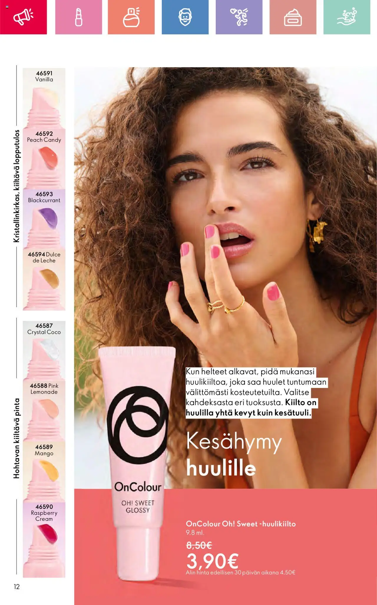 Oriflame Esite 10 - sivu 12- voimassa alkaen 13/07/2025