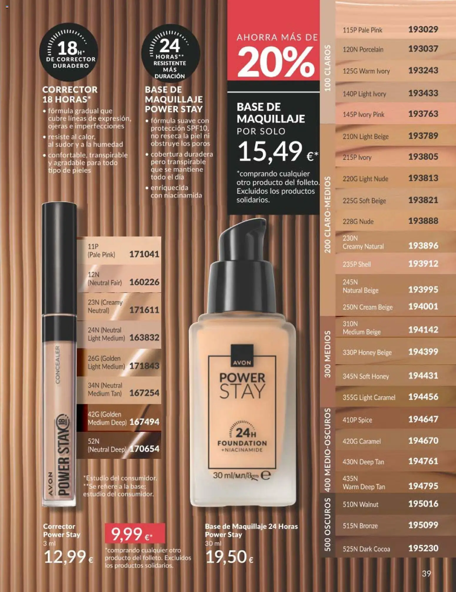 Catálogo AVON campaña 4 - Página de 39 - Válido desde 01/04/2026
