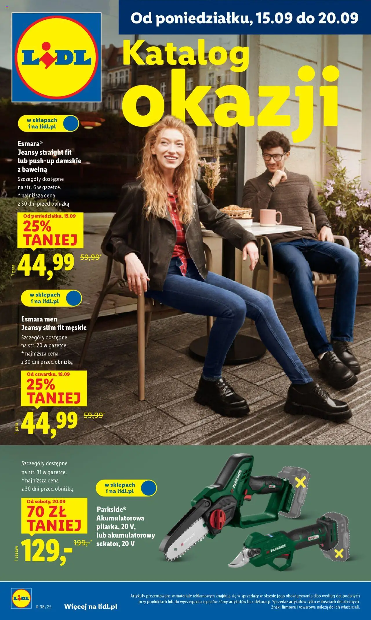 Lidl Katalog - strona 1- ważny od 15.09.2025