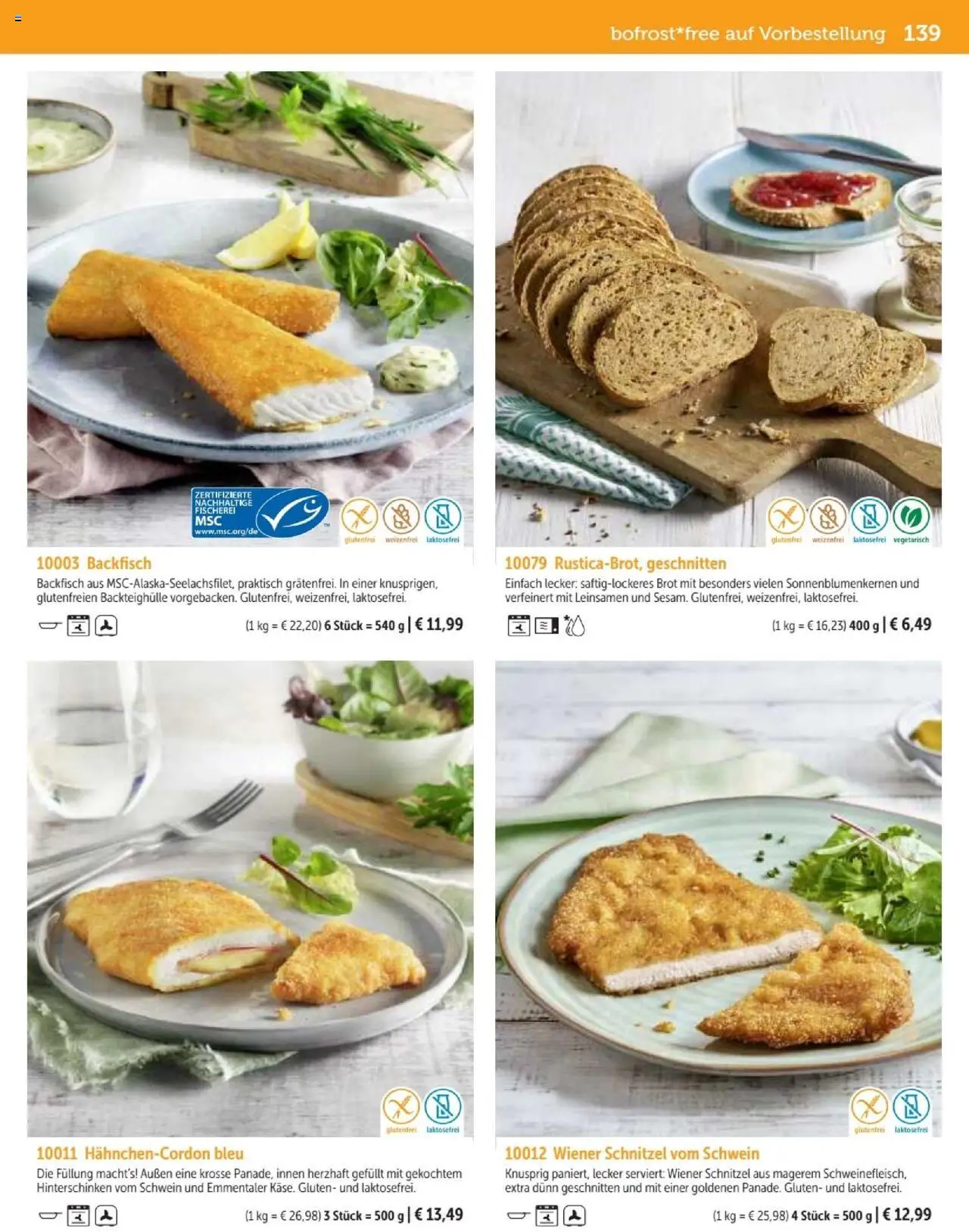 Bofrost Katalog - Seite 139 - gültig ab 07.09.2025