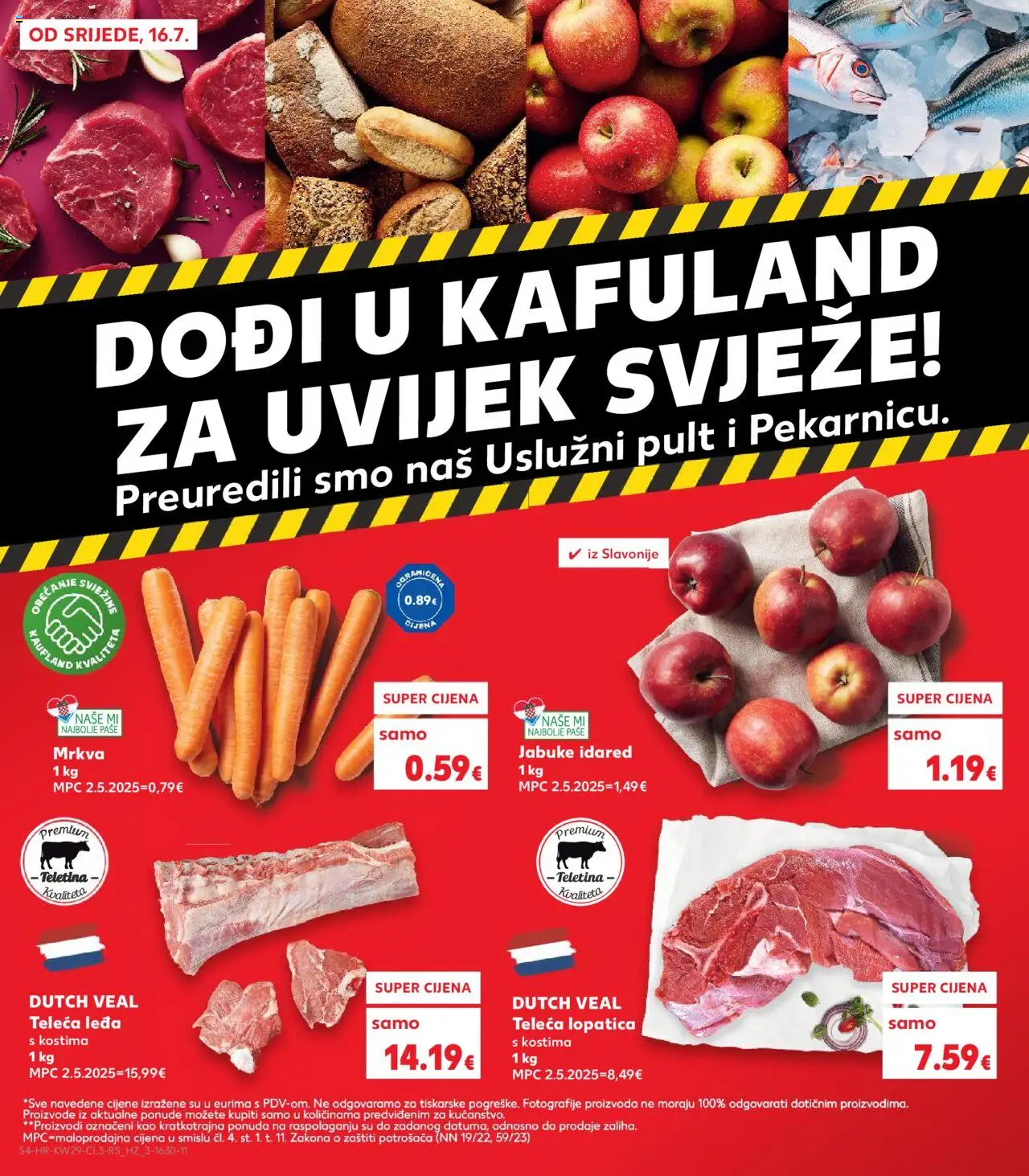 Kaufland HR - Split-Ravne njive - 4oldal - érvényes 2025.07.16.-tól