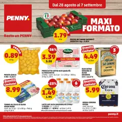 Anteprima Volantino PENNY	 valida dal 28/08/2025