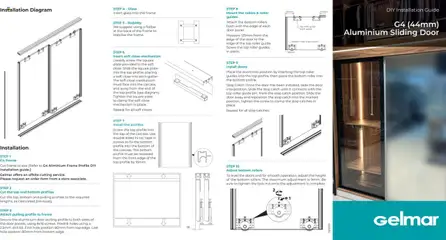 Preview Gelmar G4 Sliding Door valid from 01/05/2025