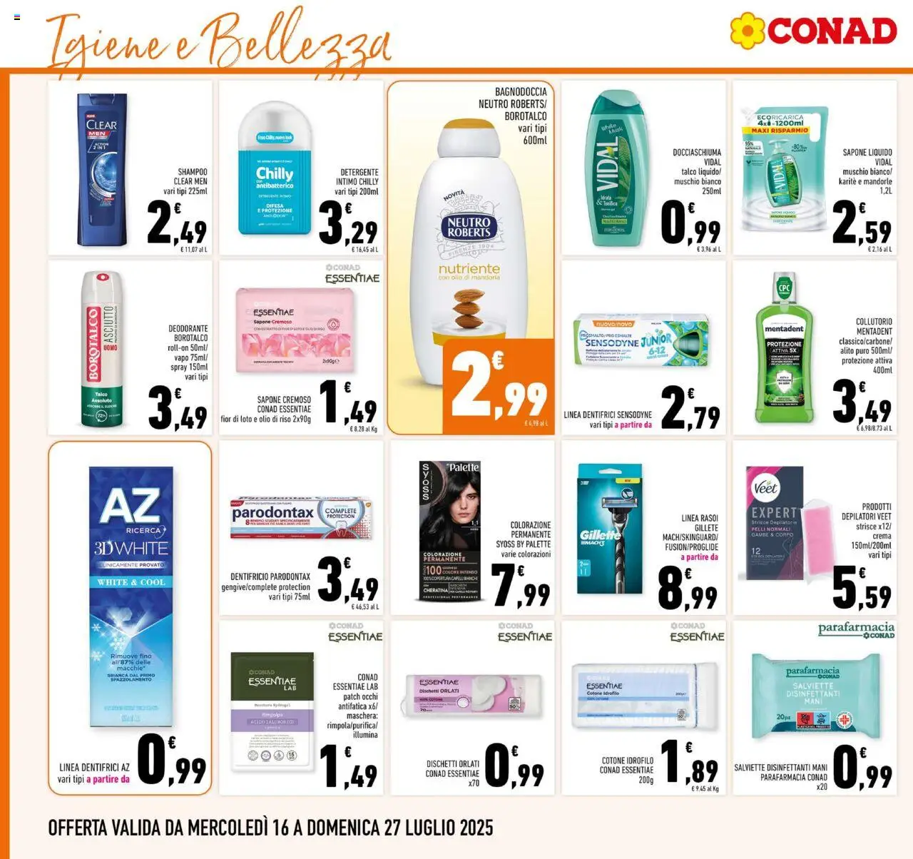 Conad Sicilia catalogo - pagina 16 - valido dal 16/07/2025