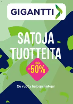 Esikatselu Gigantti tarjoukset voimassa alkaen 09/09/2025