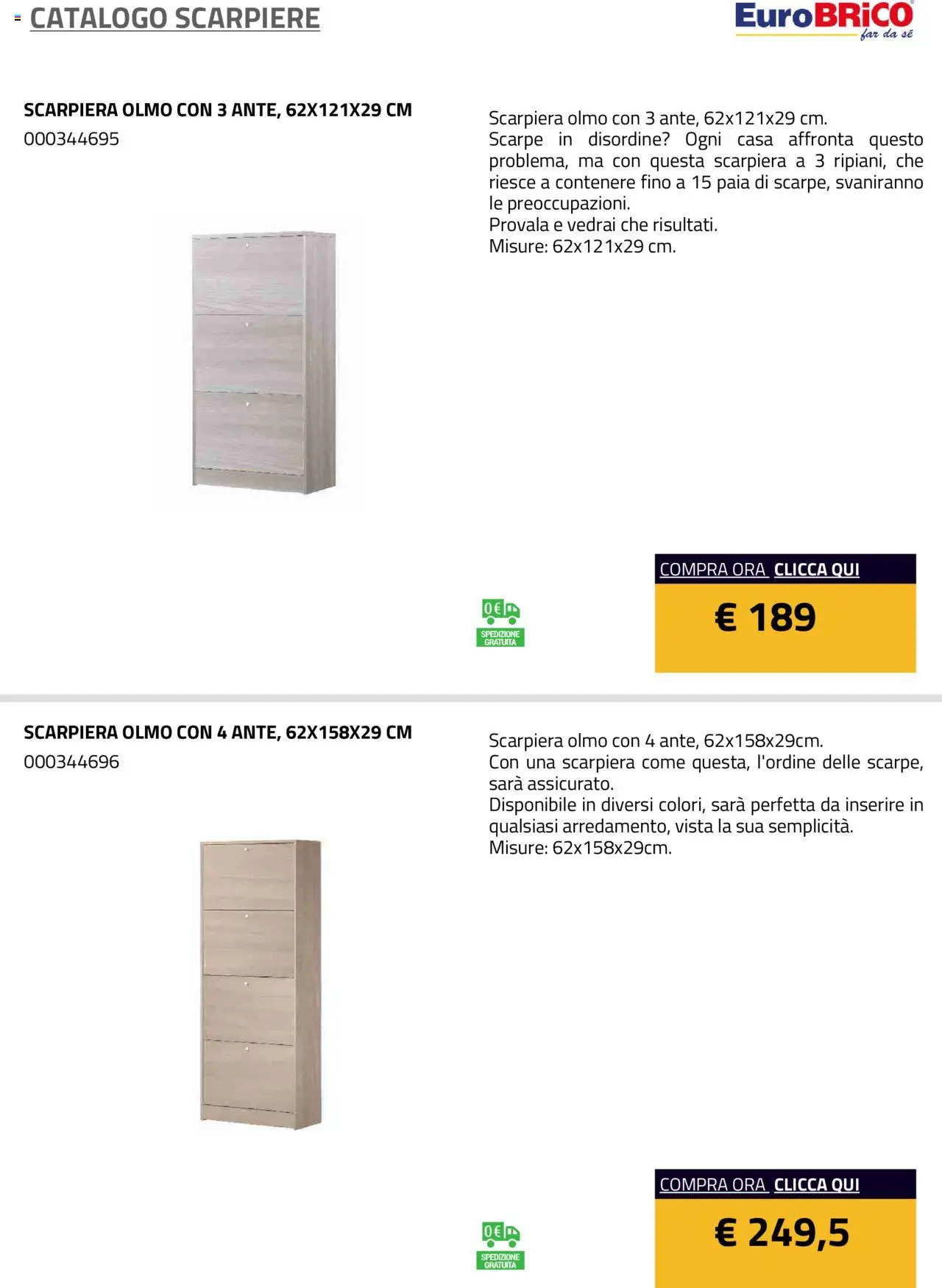 Eurobrico Scarpiere catalogo - pagina 20 - valido dal 23/07/2025