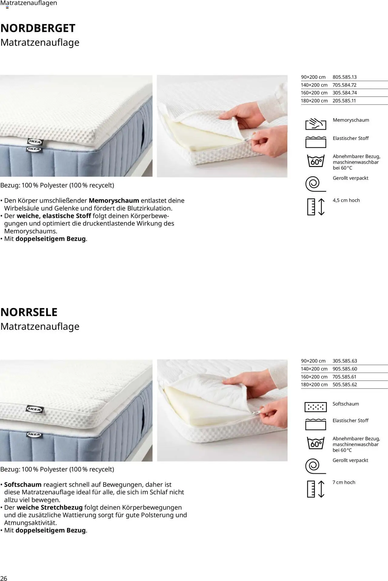 Ikea Prospekt  Schlafkomfort	 - Seite 26 - gültig ab 30.09.2025