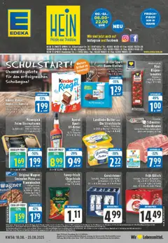 Vorschau Edeka Prospekt 	 gültig ab 18.08.2025