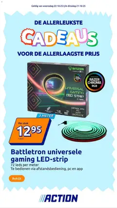 Action - Presents week  geldig vanaf 22/10/2025