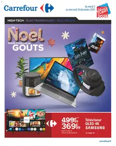 Aperçu Carrefour catalogue High-tech, un noël pour tous les goûts  valable à partir du 02/12/2025