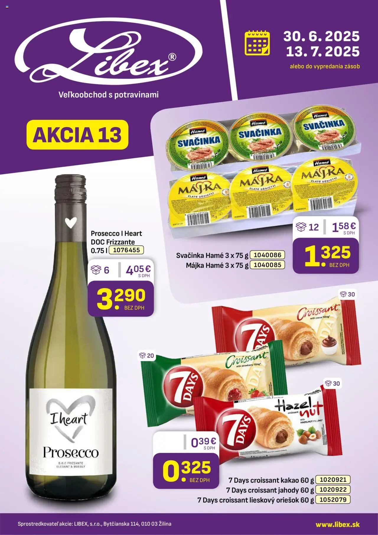 Libex leták - strana 1- platný od 30.06.2025