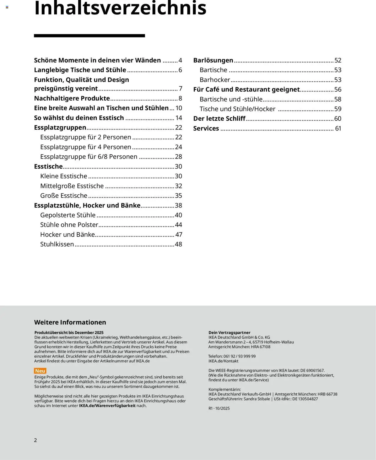 Ikea Essplatz - Seite 2 - gültig ab 30.09.2025