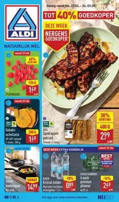 Aldi folder week 18  geldig vanaf 27-04-2026