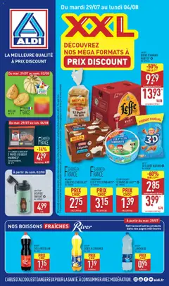 Aperçu Aldi  catalogue de la semaine 31 valable à partir du 29/07/2025