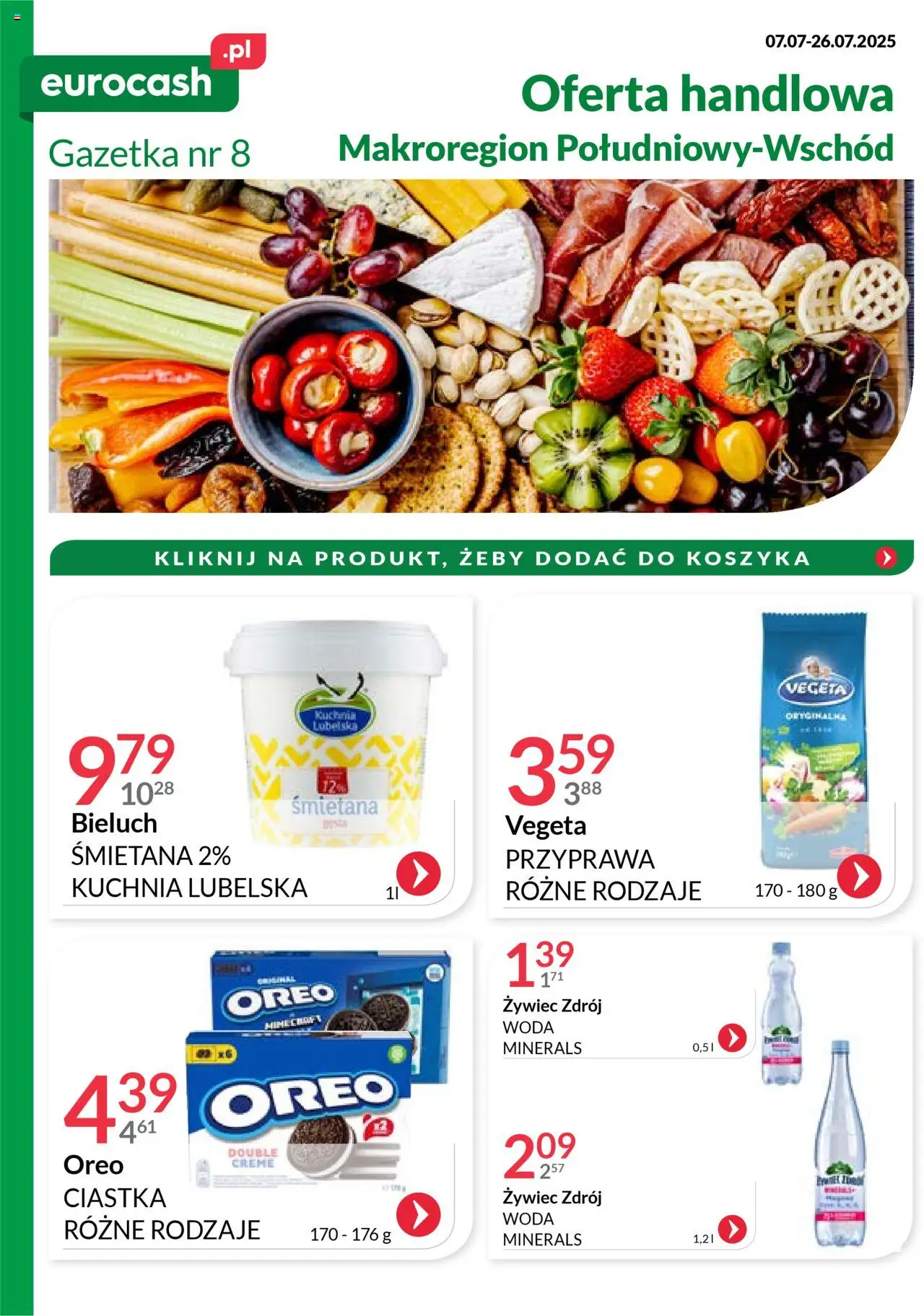 Eurocash Gazetka - Oferta MR Południowy Wschód - strona 1- ważny od 07.07.2025