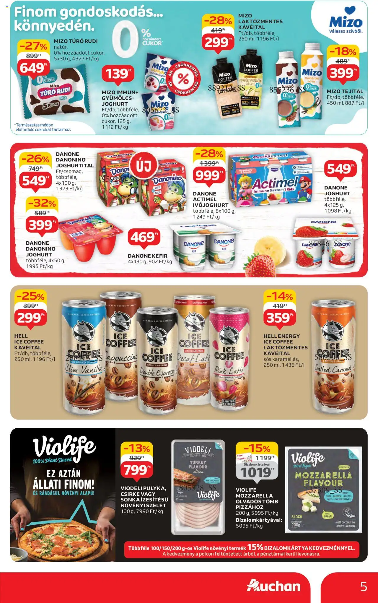 Auchan Hipermarket márkás akciók - 5oldal - érvényes 2025.07.17.-tól