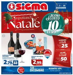 Anteprima Volantino SIGMA	 valida dal 03/12/2025
